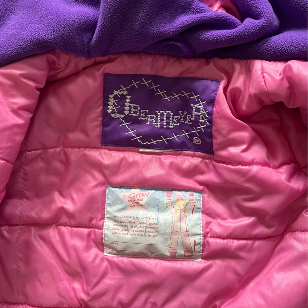 ✨Host Pick Obermeyer Children’s Ski Winter Coat Insulated Waterproof Jacket 3-5y - Picture 3 of 9